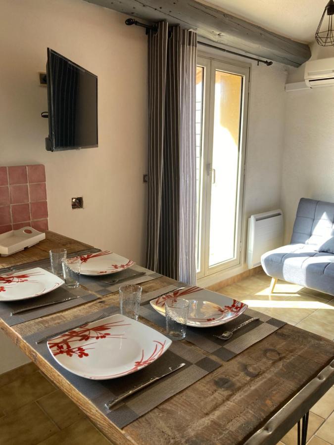 Entraigues-sur-la-Sorgue Grande Terrasse Clim Parking Prive Smart Tv, Local Velos מראה חיצוני תמונה